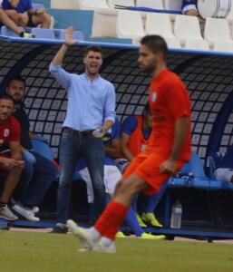 Víctor Cea, entrenador de la U.D. Melilla