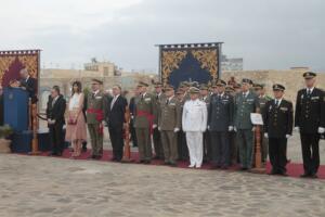Un buen número de melillenses acudió ayer a la celebración institucional del 522 aniversario de la fundación de Melilla como ciudad española