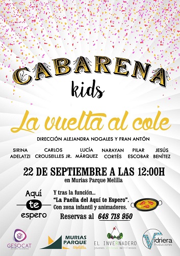 ‘Cabarena kids’ se representará el 22 en el Murias Parque