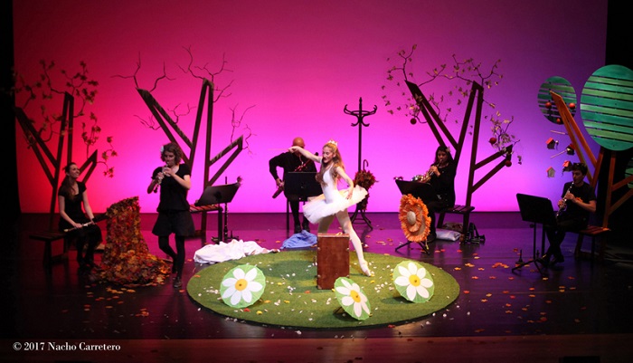 Imagen de la obra ‘El jardín musical’ que se representará los días 28 y 29 en el Kursaal