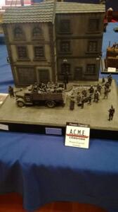 Algunas de las maquetas de los modelistas melillenses de ‘El tallercito’