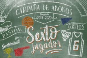 Cartel que ha realizado el Melilla Baloncesto para promocionar su campaña de abonos