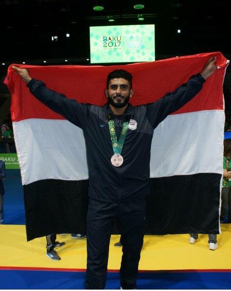 Helal Al-Hajj, medallista de Yemen en Kung-fu