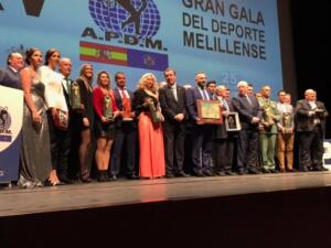 Foto de familia de los premiados de la pasada edición de la Gran Gala del Deporte