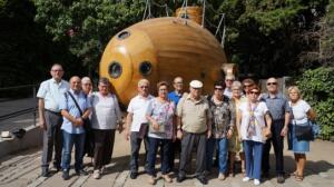 Un grupo de socios de la Casa de Melilla en Barcelona