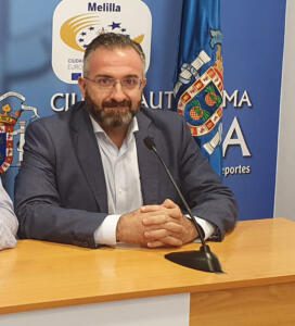 Luis Manuel Rincón, presidente de la U.D. Melilla