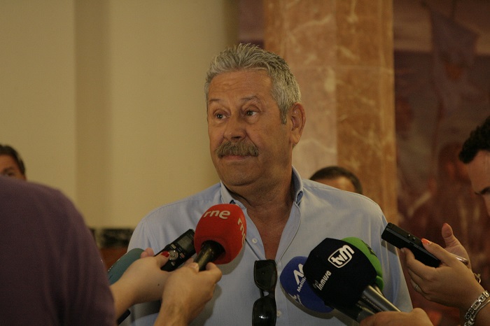 En la imagen, el presidente de la Confederación de Empresas de Melilla (CEME), José Reyes
