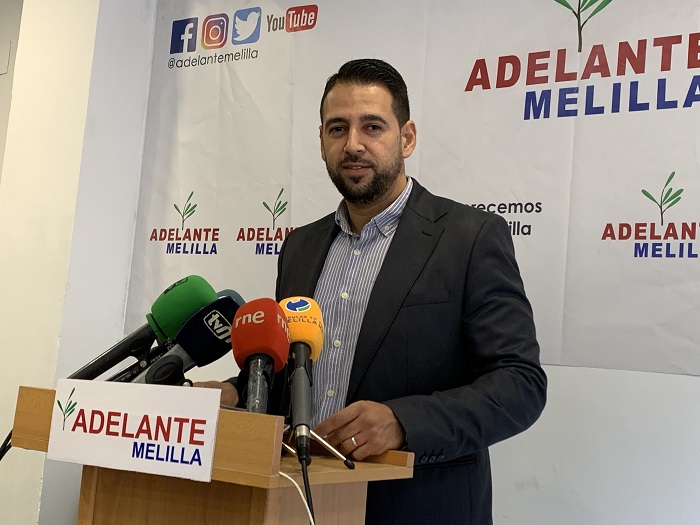 Amín Azmani, líder de Adelante Melilla