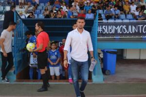 Víctor Cea, entrenador de la U.D. Melilla