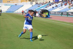 Hicham estuvo muy desacertado de cara a la portería rival
