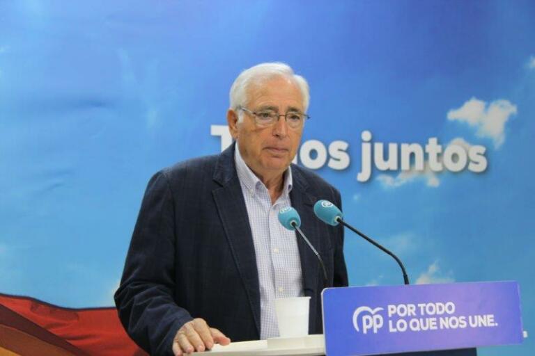 El presidente regional del PP y candidato al Senado, Juan José Imbroda