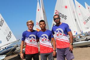 Miguel Dueñas, Pablo Cervilla y Yasir Mohamed