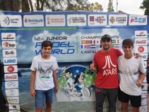 Valentín Volpe, Armando Moya y Alejandro Alcalá