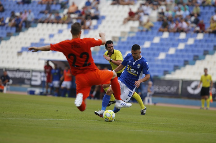 Mawi es el máximo goleador del Melilla con 3 tantos