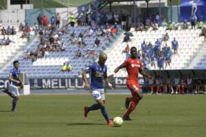 Héctor Gómez, delantero de la U.D. Melilla