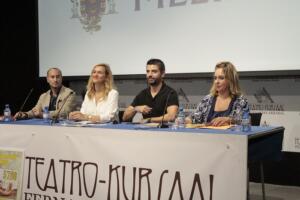 La viceconsejera Fernández Treviño en la presentación de las actividades de octubre