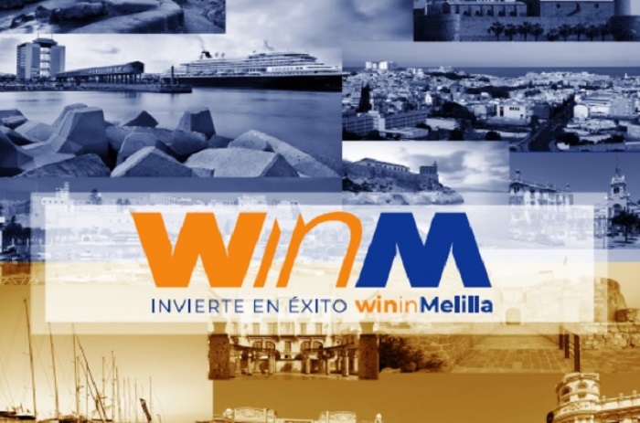 Imagen del cartel de las Jornadas de Win In Melilla que comenzaron en el día de ayer