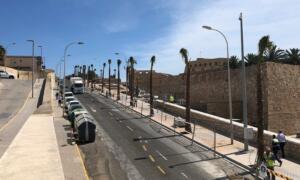 Los hechos ocurrieron sobre las 4.00 horas de ayer en la Cuesta de la Alcazaba