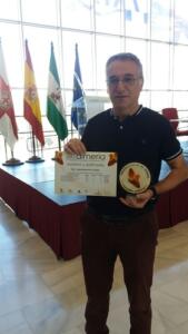 Uno de los melillenses vencedores, Diego Romero de la Rubia