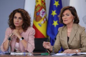Portavoces del Gobierno tras el Consejo de Ministros