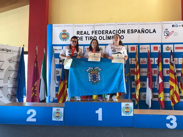 La representación melillense consiguió para Melilla la medalla de oro por equipos