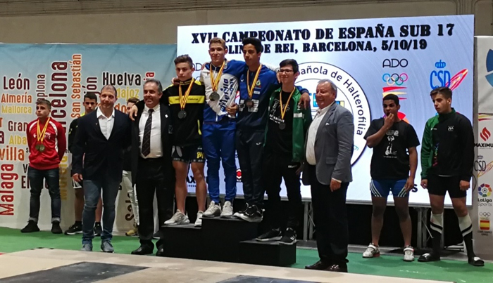 Ismael Jamali revalidó su título de campeón de España Sub-17