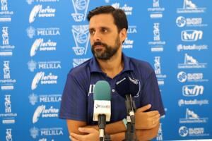 Alcoba, ayer durante la rueda de prensa