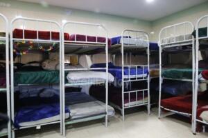 A comienzos de año ya tuvo que habilitarse un comedor como dormitorio