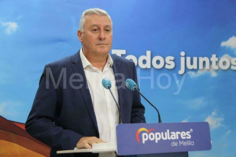El coordinador de relaciones sectoriales del PP de Melilla, Daniel Ventura