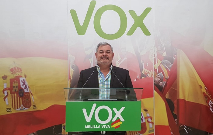 El empresario melillense Ignacio Ramírez es el candidato al Congreso por Vox Melilla