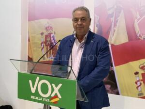 Delgado Aboy, portavoz de Vox Melilla