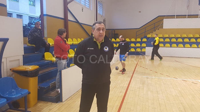 Pablo Torres, entrenador del C.D. Virgen de la Victoria de Melilla