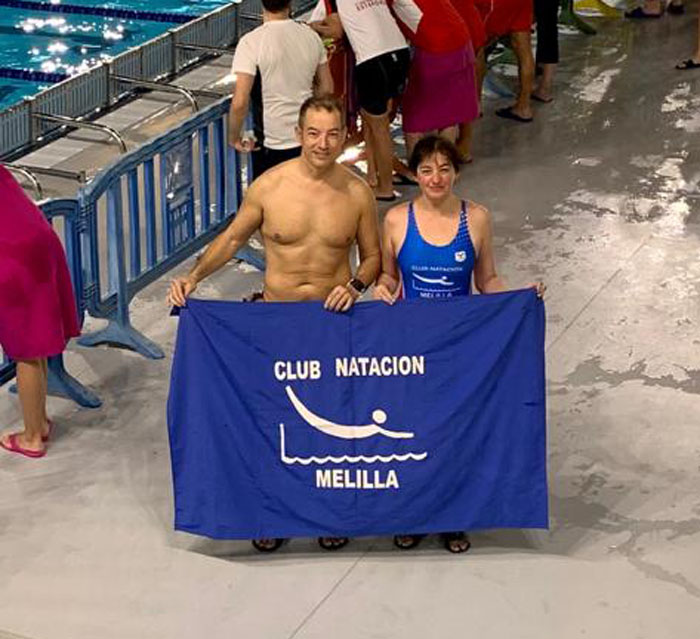 Los dos nadadores pertenecen a la disciplina del C.N. Melilla