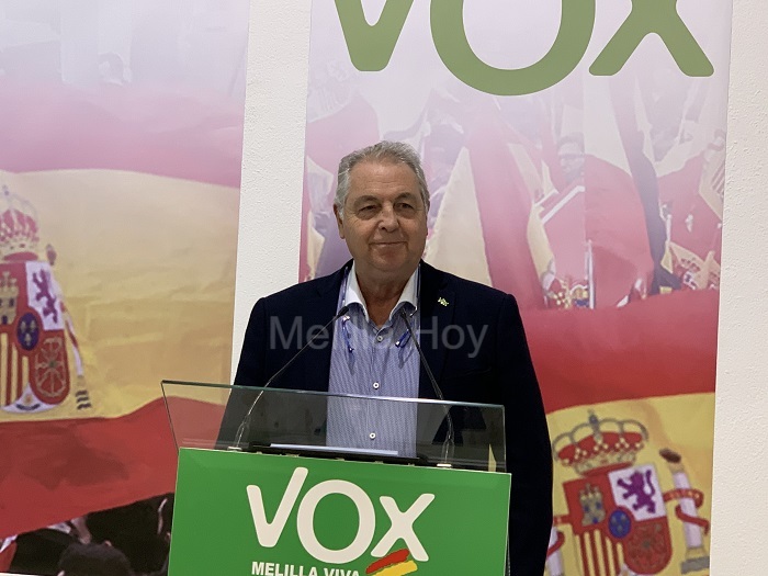 Jesús Delgado Aboy, presidente de Vox en Melilla