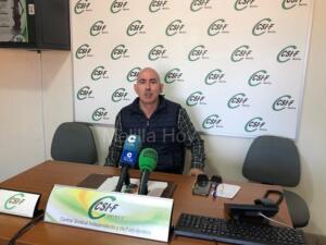 El vicepresidente de CSIF Educación, Sergio Ramírez
