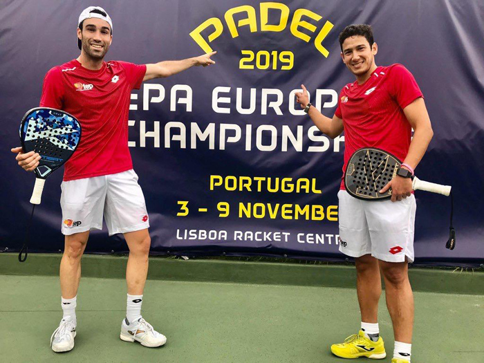 Javier Ruiz y Uri Botello campeones de Europa por Parejas