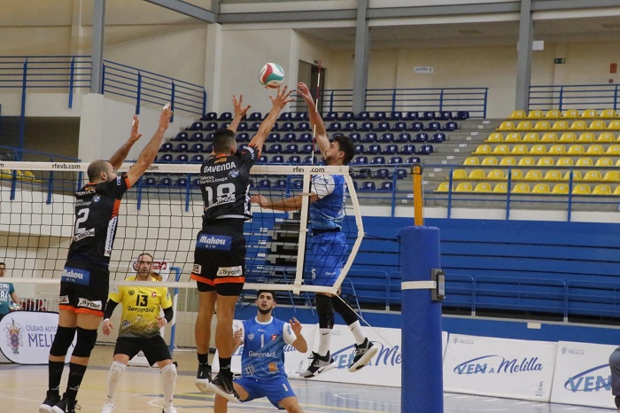 El Club Voleibol Melilla encaja la cuarta derrota consecutiva
