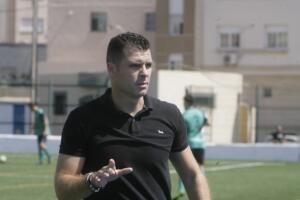 Nacho Aznar, entrenador del Melilla C.D.