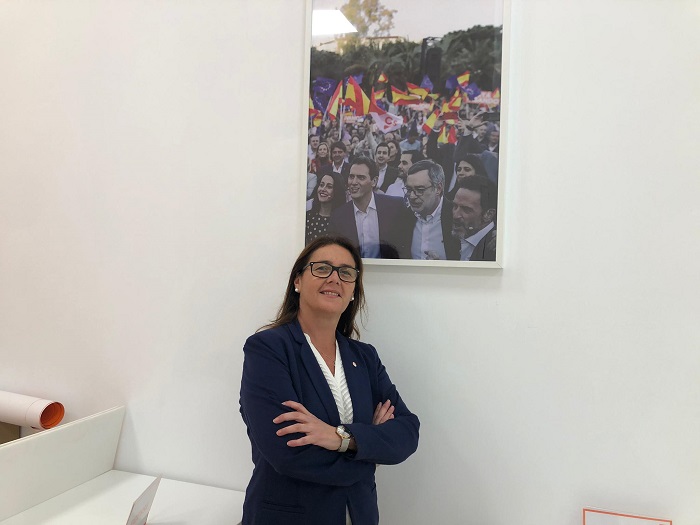 La melillense María Luisa Díaz es la candidata al Congreso por Ciudadanos Melilla