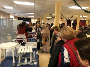 El Centro Social de Mayores del Imserso acogió ayer las XII Jornadas de productos de apoyo con la participación de unos 150 usuarios