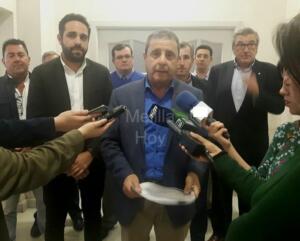 El presidente de la Plataforma de Empresarios y de Acome, Enrique Alcoba