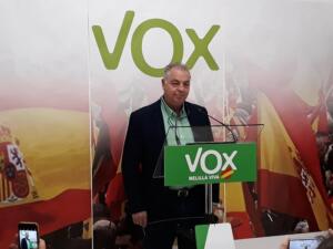Delgado Aboy, presidente de Vox en Melilla