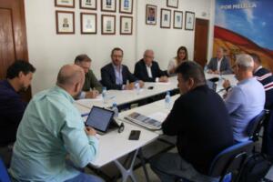 Javier Maroto y los candidatos del PP de Melilla se reunieron con diferentes asociaciones de la Guardia Civil y sindicatos de la Policía Nacional