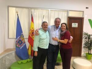 Ignacio Ramírez, Jesús Delgado y Cristina Irurre de Vox