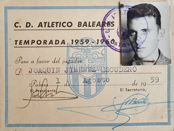 Único jugador melillense que ha jugado en la historia en el Atlético Baleares