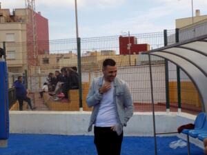 Nacho Aznar, entrenador del Melilla C.D.