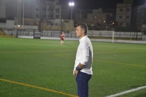 Nacho Aznar, entrenador del conjunto melillense