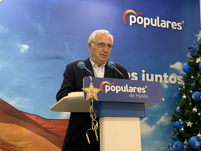 Juan José Imbroda, presidente del PP de Melilla