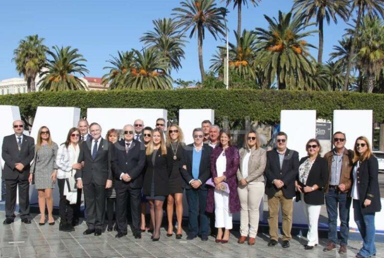 Numerosos dirigentes del PP de Melilla acudieron ayer a la celebración del aniversario de la Constitución Española
