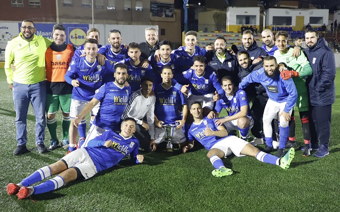U.D. Melilla, equipo campeón de la Copa Federación